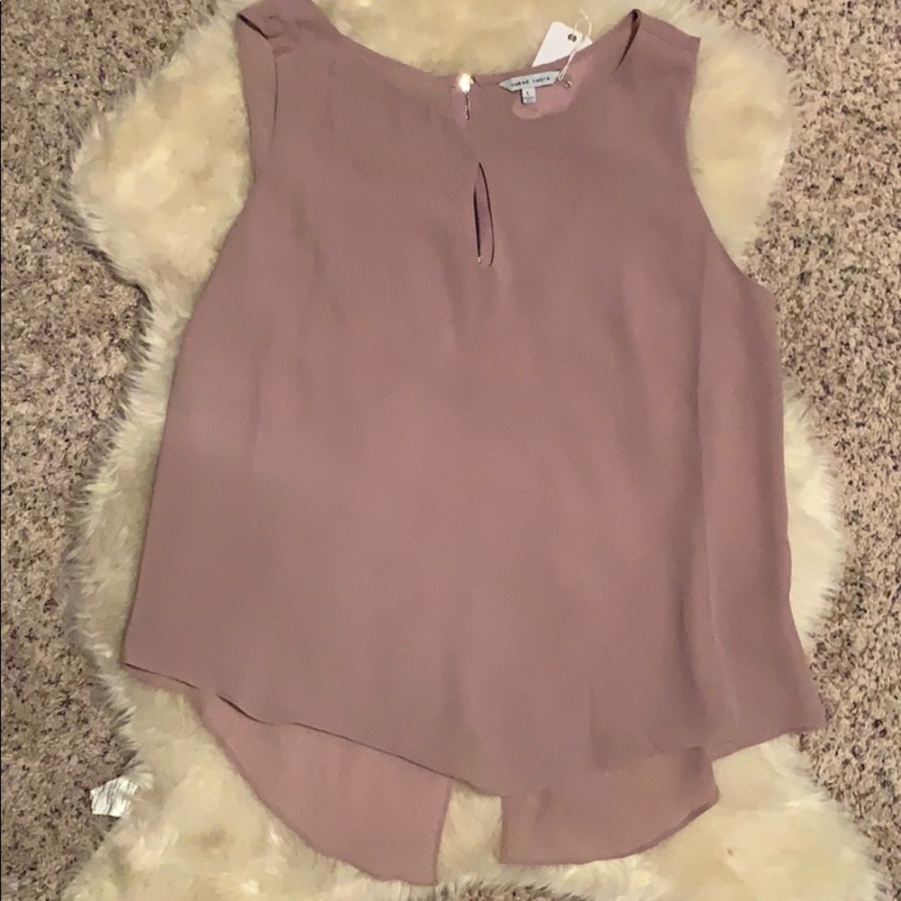 Naked Zebra sleeveless blouse